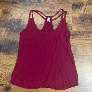 Maroon Mudd Tank Top